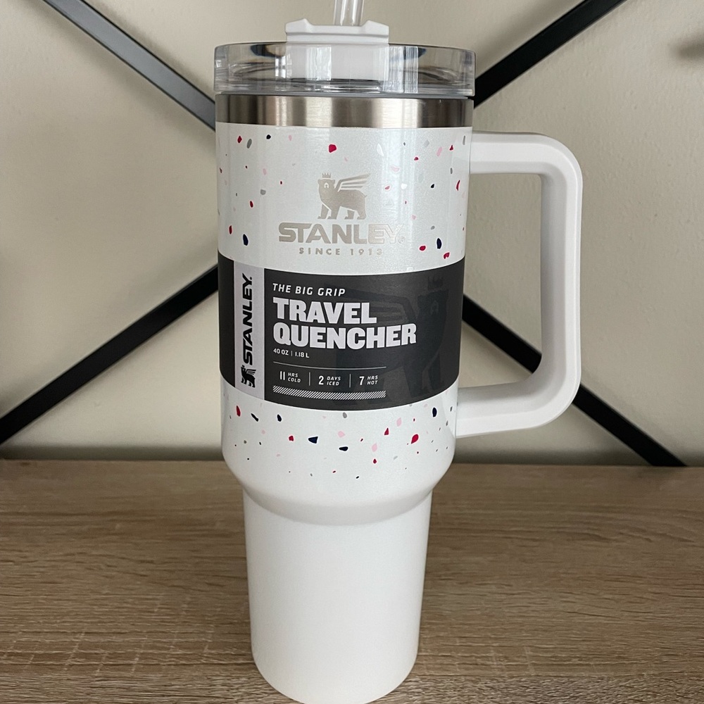 Stanley Adventure Quencher Cup 40oz Tumbler Color Terrazzo Pearlescent